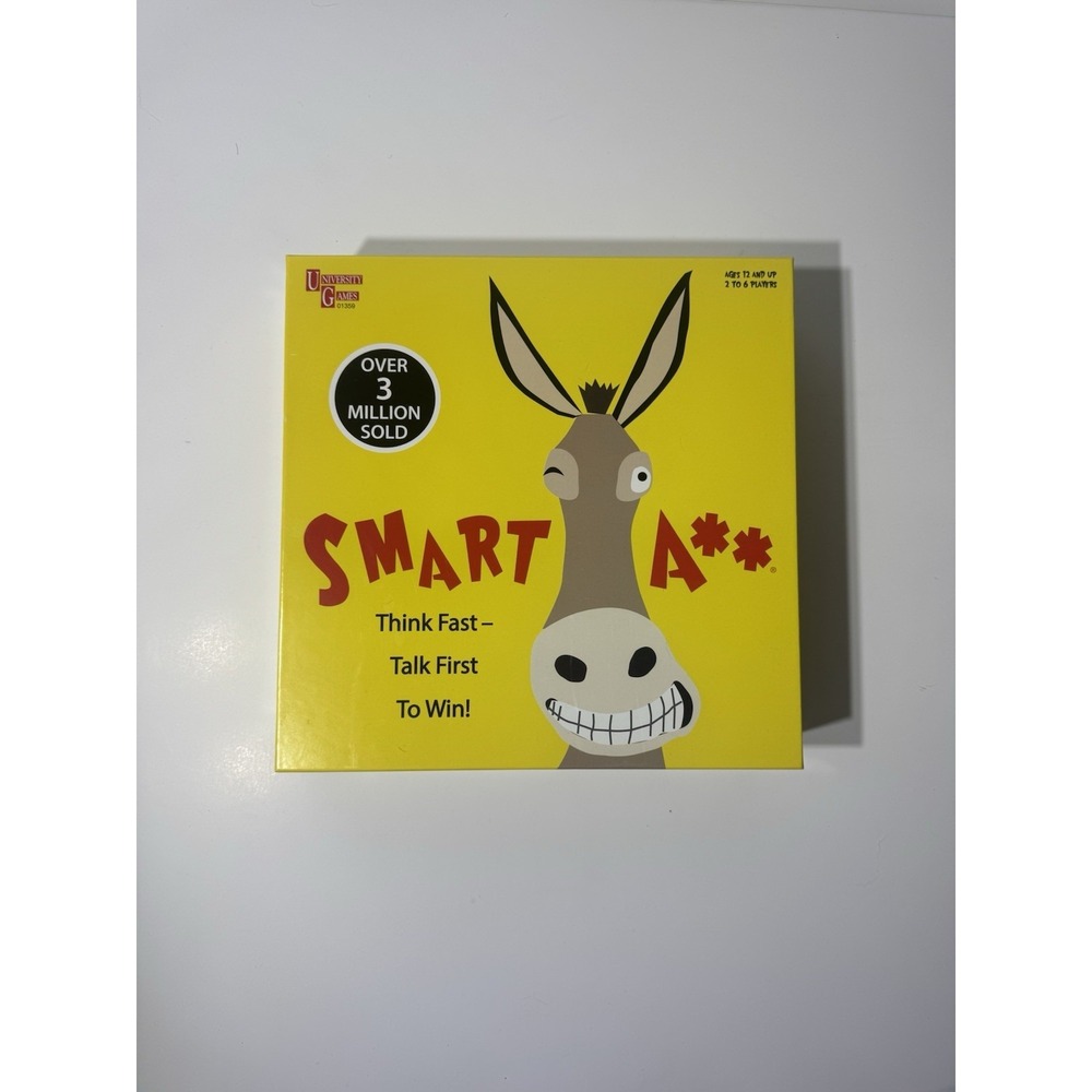 SMART ASS GAME GREAT CONDITION THINK FAST TALK FIRST TO WIN! FAMILY FUN!
